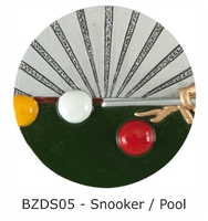 70mm Snooker / Pool Blaze Disc