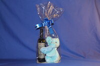 CELLO BLOCK BOT BAGS W/BASE 350X600MM (100)