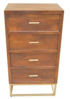 Ethan Tall Boy 4 Drawers 60x40x110cm