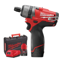 Milwaukee M12™ FUEL™ Sub Compact Driver with 2x 2.0Ah Batteries