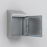 HDW0442215 nVent Hoffman Wall mounted HD, 442x220x155, 1-door, with MP, stainless 304, IP66, IP69K