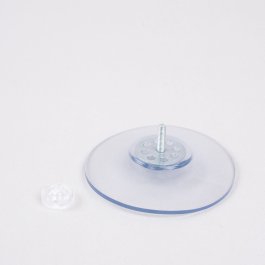 Suction cup  with transparent nut pk of 4