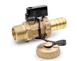 Aftapkraan teflon 1/2M