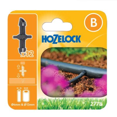 Hozelock 2778 Straight Connector - 4mm