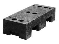 Temporary Fence Rubber Stability Block