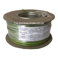 Tri Rated Flexible Panel Cable - 35mm2 Green / Yellow / TRI-35-GRN-YELLOW