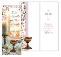 Card - I Lit A Candle For You At Easter   (85781)
