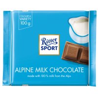 Ritter Sport Alpine milk chocolate bar 12x100g
