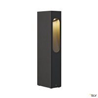 SLOTBOX 40CM LED BOLLARD, 3000K, ANTHRACITE GREY