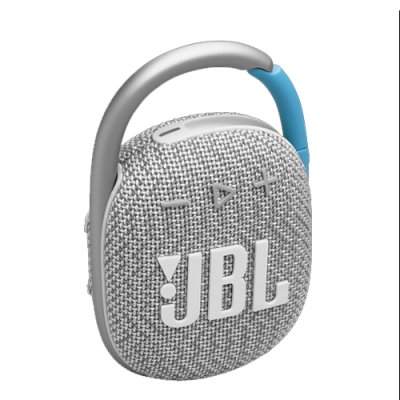 JBL Clip 4 Eco | Ultra-portable Waterproof Speaker - White | JBLCLIP4ECOW