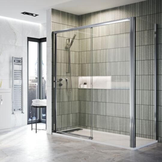 Tucker French 6mm Level Access Sliding 1500mm Left Hand