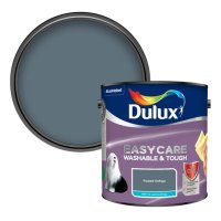 Dulux Easycare Faded Indigo Colour Swatch & 2.5L Paint Tin