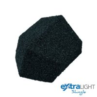 ExtraLight 90 degree Hip End Cap in charcoal colour