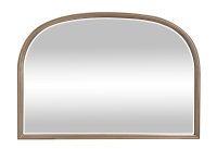 Pula Champagne Overmantal Bevelled Mirror 75x107cm