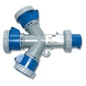 Garo 16A 4P 400V 3 Way Multiple Adaptor