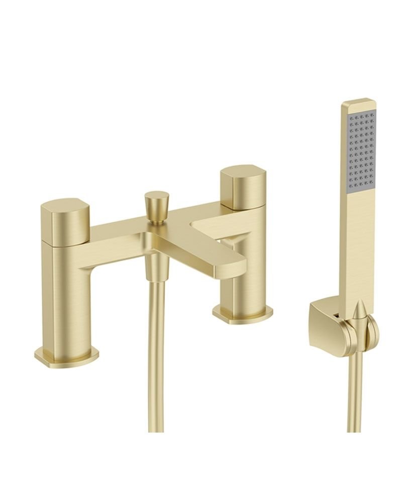 LUTA BATH SHOWER MIXER BRUSHED GOLD