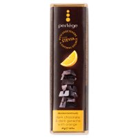 Perl�ge  dark chocolate bar with orange ganache 15x42g