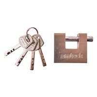 50mm All Steel Shutter Lock / 4 Keys