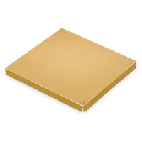 Raised Gold Bases 120 x 120mm