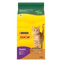 Go Cat 12606781 Complete Adult Senior Chicken Rice and Vegetables Dry Cat Food 4x2kg