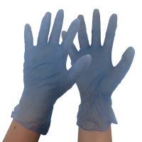 Bodytech Bulk Pack Blue Powderfree Vinyl Gloves, 2000/Case
