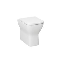 Tucker French Maidstone Comfort Height Rimless Back To Wall Pan with Duraplast Quick Seat