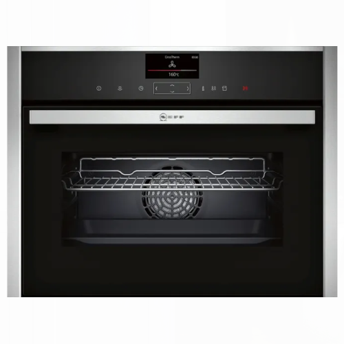Neff Built-in compact oven with steam function Stainless steel | C17FS32N0B