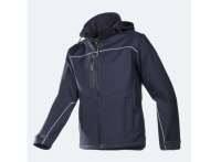 [509.19] 9934 Homes Softshell Jacket Navy (Detachable Hood)