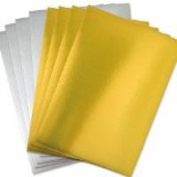 A4 Silver & Gold Metallic Paper (20)