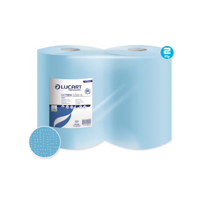 2-Ply Wiper Rolls (1000 Sheets)