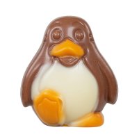 Milk chocolate decorated penguin with hazelnut filling 13g - 1.85kg