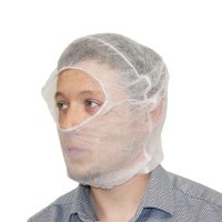 RS PRO Non-woven Disposable Balaclava - White One size