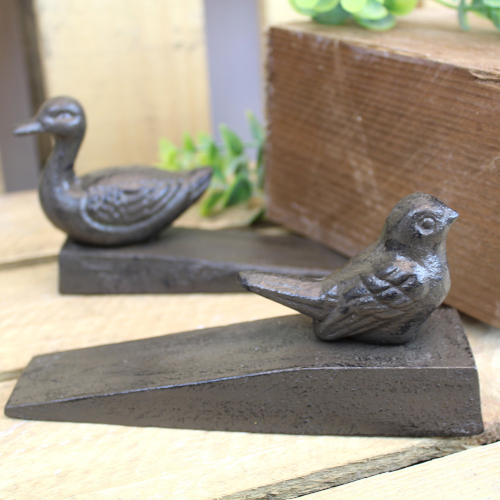 Buy Wrought Iron Bird Door Wedge online Tadhg O'Connor Ltd.