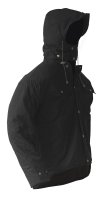 Oilskin Long Sleeve Jacket with Hood