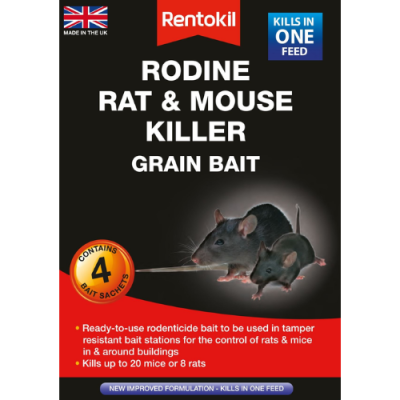 Rentokil Rodine Mouse & Rat Killer 150G