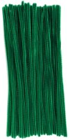 Chenille Pipe Cleaners - Green 12in - 25 piece