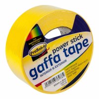 ProSolve GAFTY50 Gaffa Tape 50mm x 50m (Yellow)