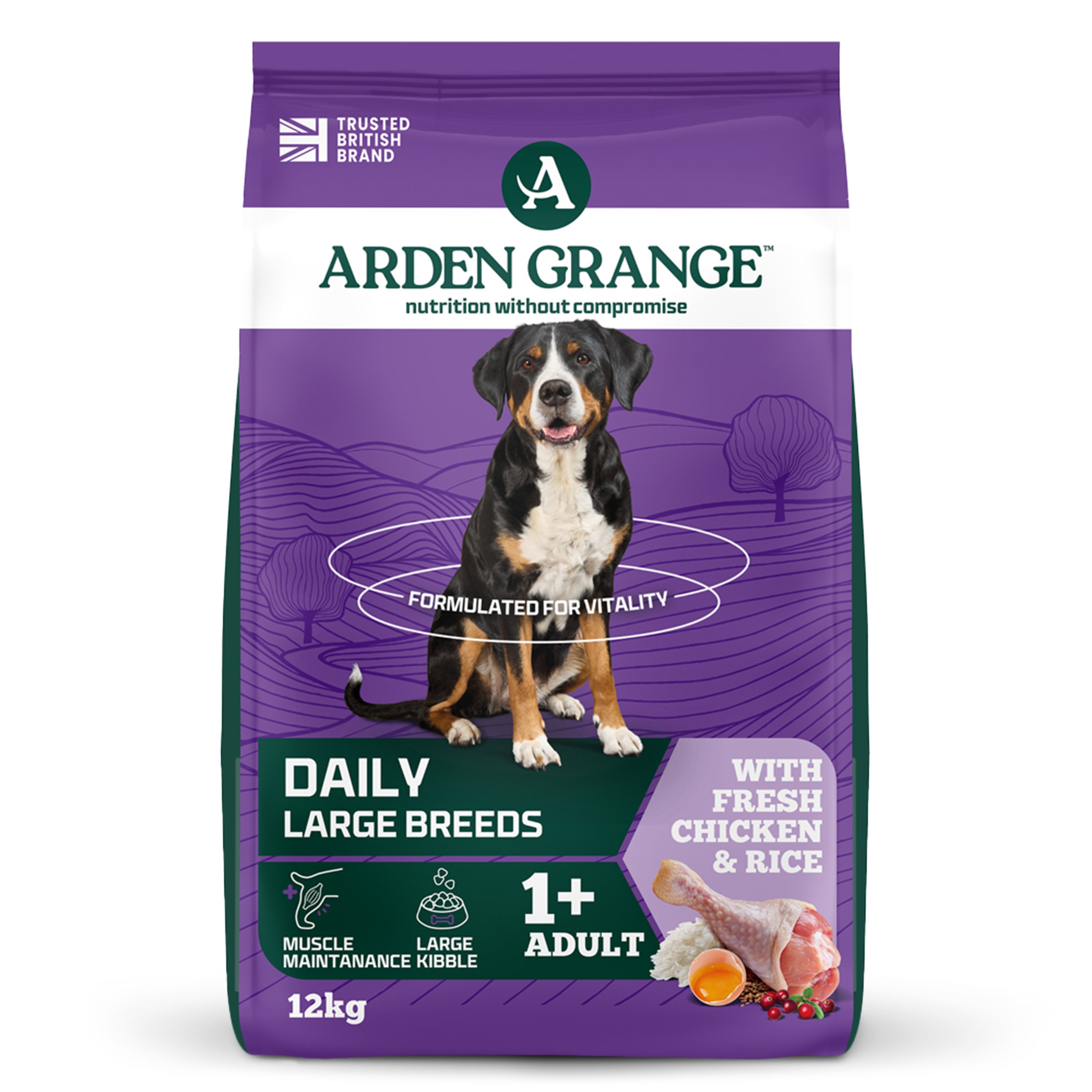 Arden Grange Dog Adult Large Breed Chicken