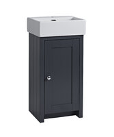 LANSDOWN 400 CLOAKROOM - DARK GREY MATT