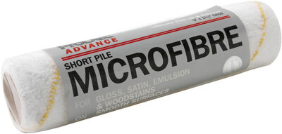 Short Pile Microfibre Refill Roller Sleeve 9x1 3/4in
