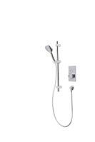 SINGLE FUNCTION PUSH BUTTON CONCEALED SHOWER SYSTEM WITH RISER KIT