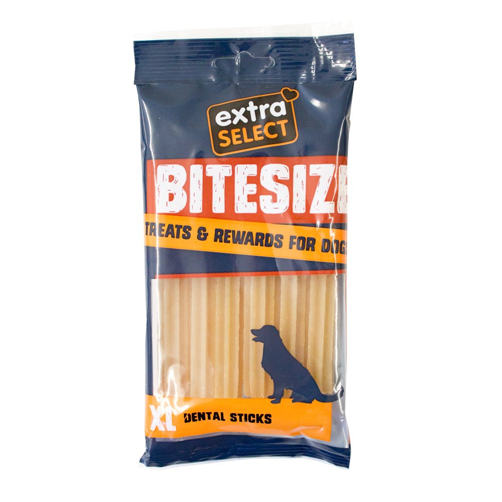 Extra Select ES06 Bitesize Dental Stick Dog Treat 12cm 16x6pk