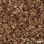 Golden gravel decorative aggregate