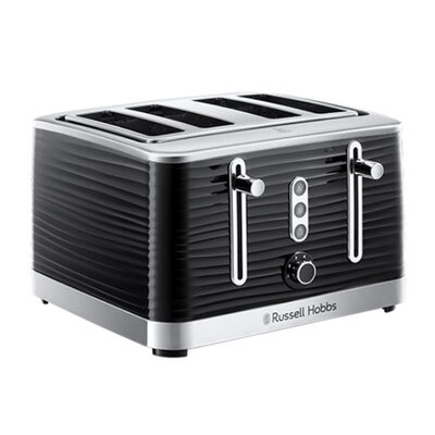 Russell Hobbs Inspire 4 Slice Toaster - Black