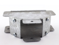 Excel 100X100 Galvanised Inside/Outside Tee E404