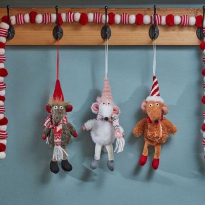 Razza Rat Pendant - Grey