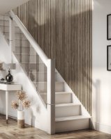 Acoustic Wall Panel 2400 x 605mm Walnut