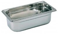 Gastronorm Container 1/3 Stainless Steel 100 mm Deep