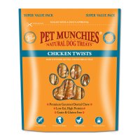 Pet Munchies MEGA PACK Chicken Twist Dog Treat 3x290gm