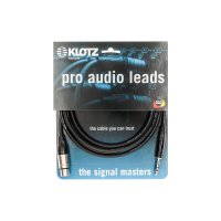 Klotz M1FS1K0100 1m Female XLR - Stereo Jack (made with MY206 & Klotz Connectors)
